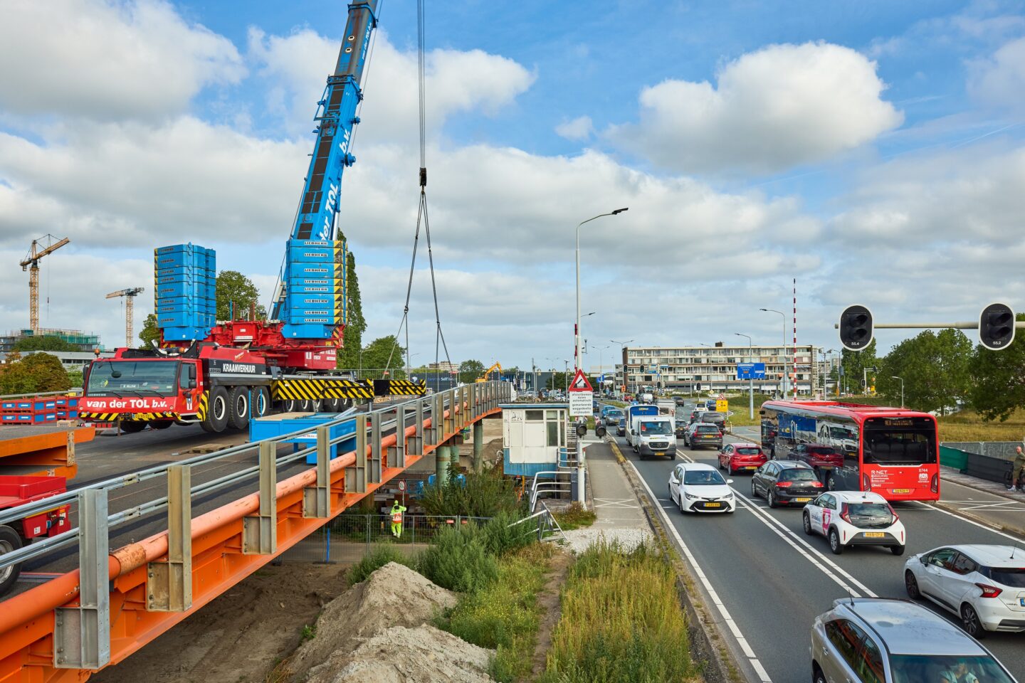 Tijdelijke Lammebrug, Leiden