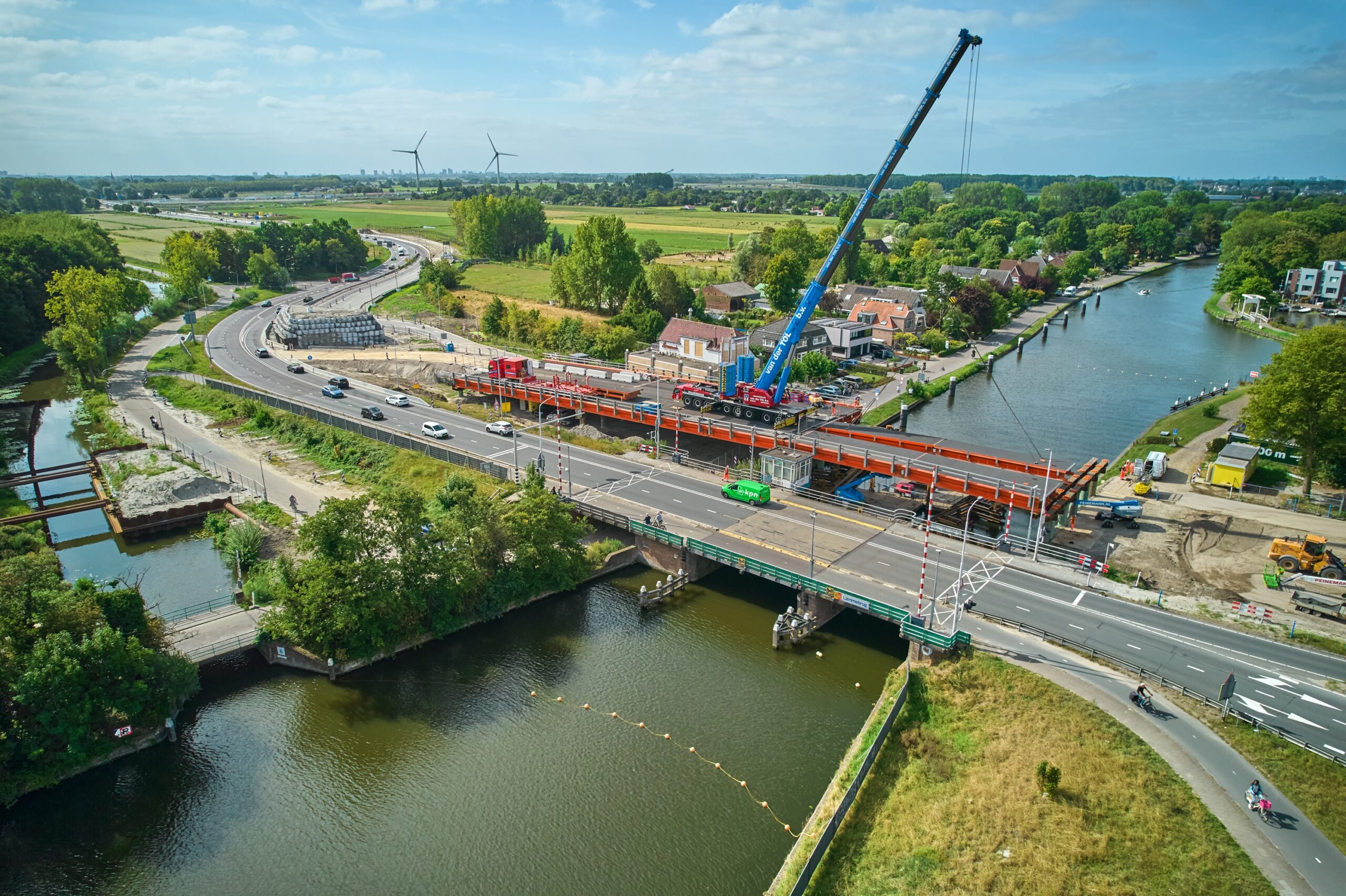 Tijdelijke Lammebrug, Leiden