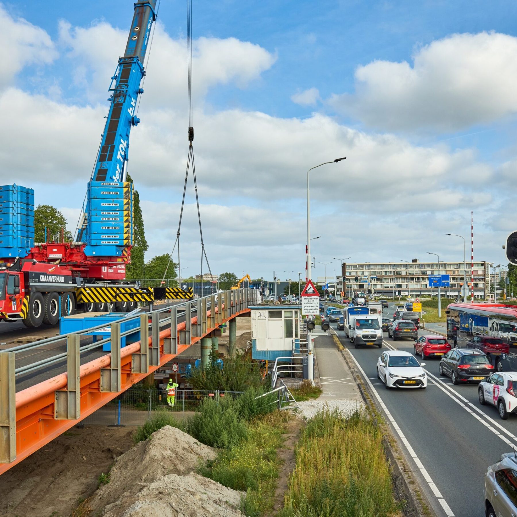Tijdelijke Lammebrug, Leiden