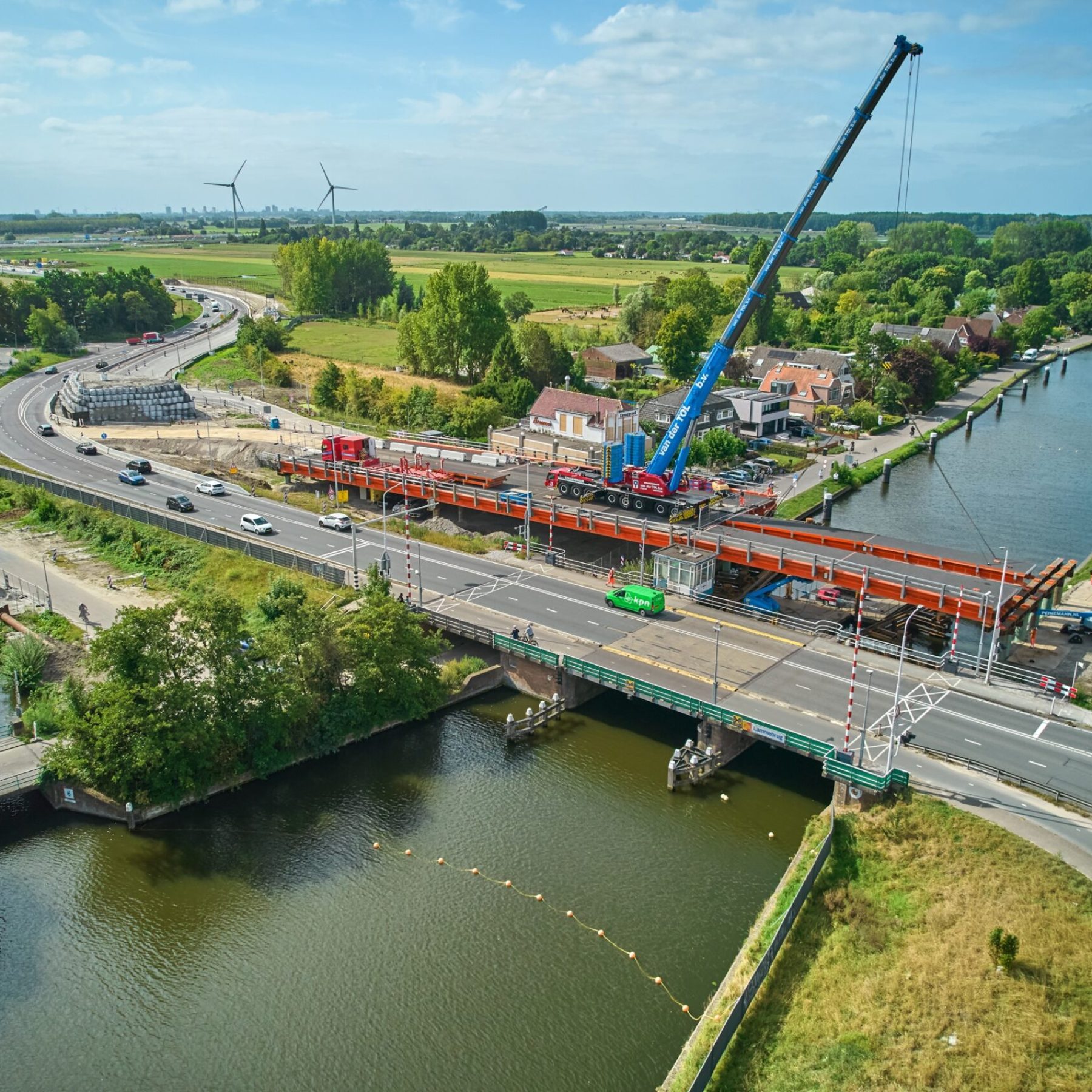 Tijdelijke Lammebrug, Leiden